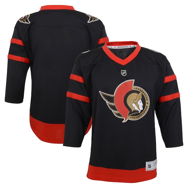 Ottawa Senators Preschool Replica Jersey Black 2026/27