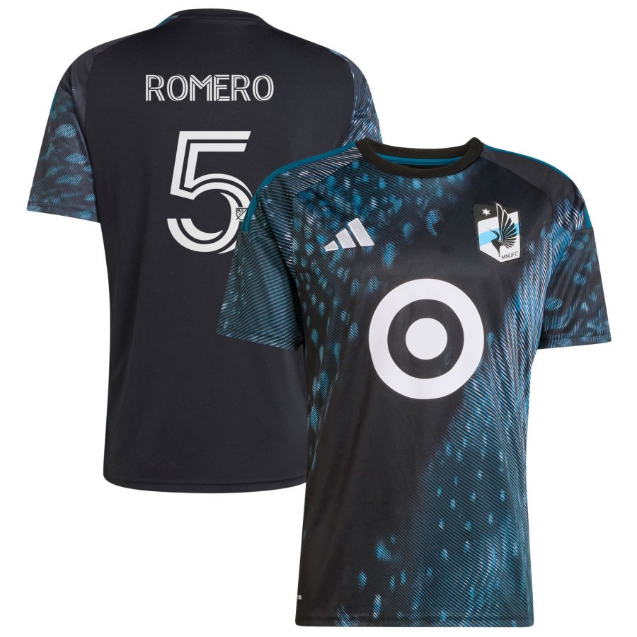 Minnesota United FC Adidas 2026 the Decade KIT Replica Custom Jersey Black 2026