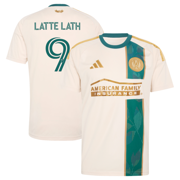 Emmanuel Latte Lath Atlanta United FC Adidas 2026 Spirit of 96 Replica Jersey Tan 2026