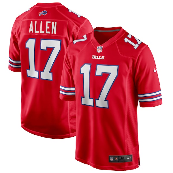 Josh Allen Buffalo Bills Nike Game Jersey RED 2026/27