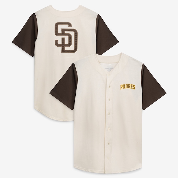 San Diego Padres Profile BIG and Tall Full Button Jersey Cream 2026/27