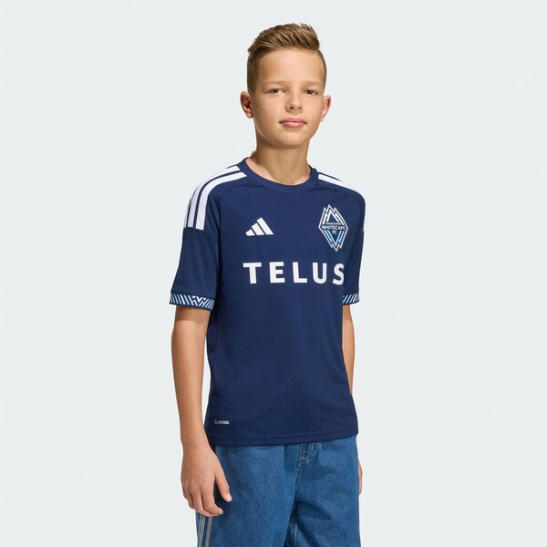 Vancouver Whitecaps FC Adidas Youth 2026 the Coastal Jersey Replica Jersey 2026