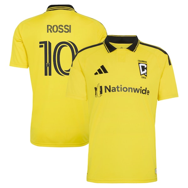 Diego Rossi Columbus Crew Adidas 2026 the Crafted For Excellence Kit Replica Jersey 2026