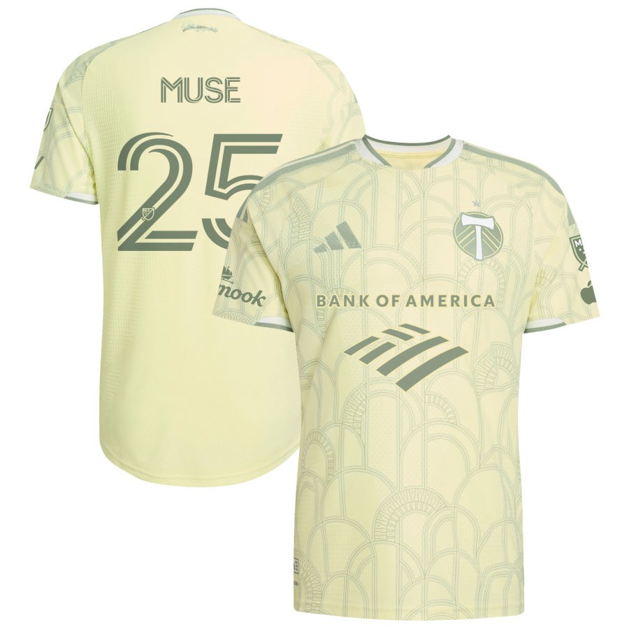 Portland Timbers Adidas 2026 Civic Stadium Kit On Field Authentic Patch Custom Jersey 2026