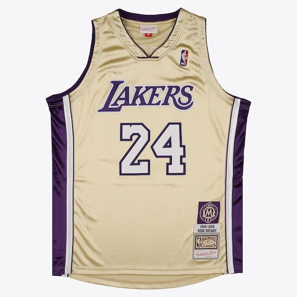 Los Angeles Lakers NBA Mitchell and Ness Authentic HOF Jersey Kobe Bryant 2025/26