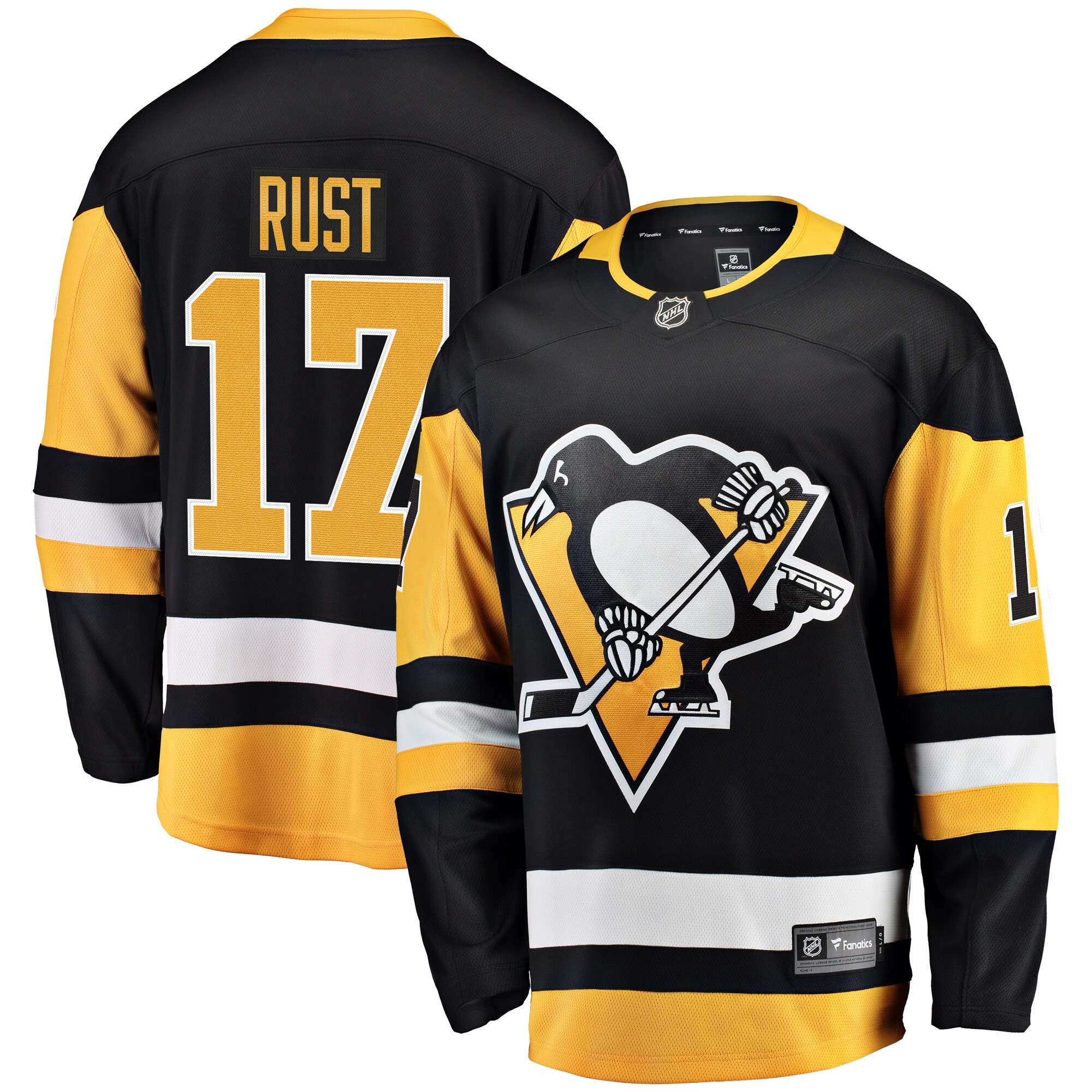Bryan Rust Pittsburgh Penguins Fanatics Breakaway Player Jersey 2025/26