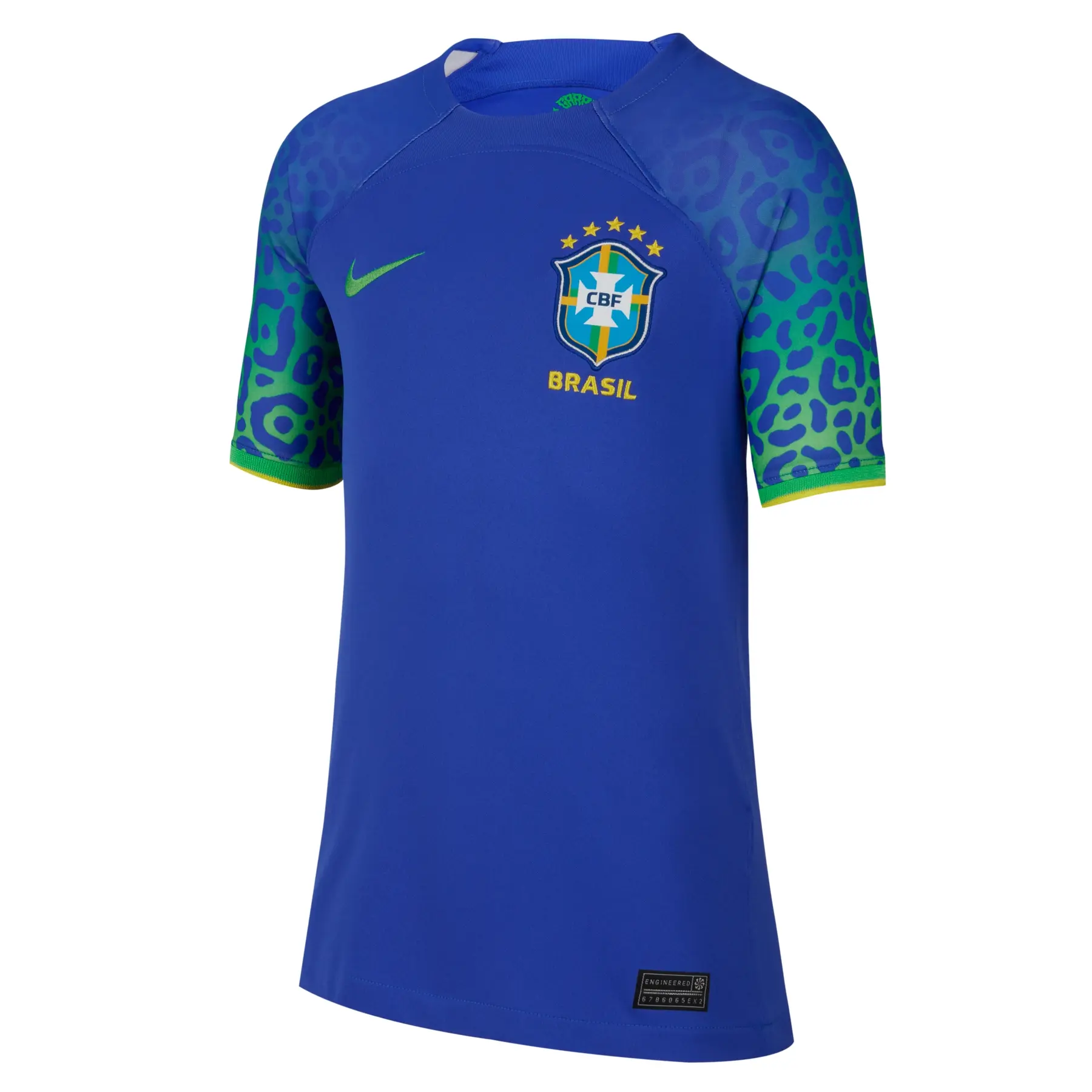Brazilië Uitshirt 2022/23