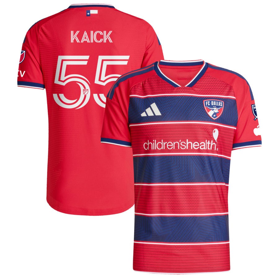 FC Dallas Adidas 2026 DNA Kit On Field Authentic Patch Custom Jersey 2026