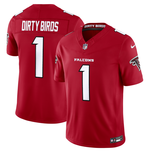 Dirty Birds Atlanta Falcons Nike Team Vapor Fuse Stitched Limited Jersey 2026/27
