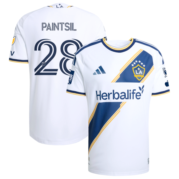 Joseph Paintsil la Galaxy Adidas 2026 the Velocity Kit On Field Authentic Patch Jersey 2026