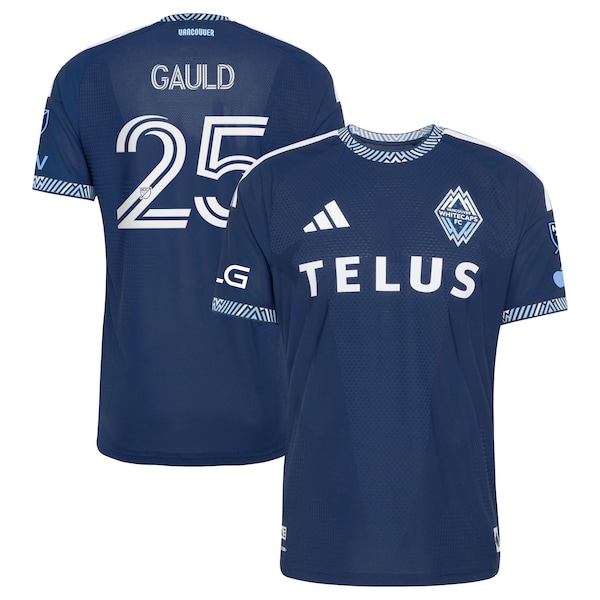 Ryan Gauld Vancouver Whitecaps FC Adidas 2026 the Coastal Jersey On Field Authentic Patch Jersey Deep Sea 2026