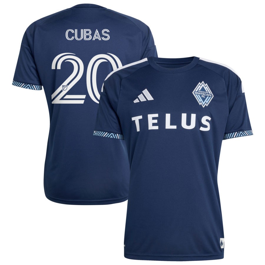 Vancouver Whitecaps FC Adidas 2026 the Coastal Jersey Replica Custom Jersey Deep Sea 2026