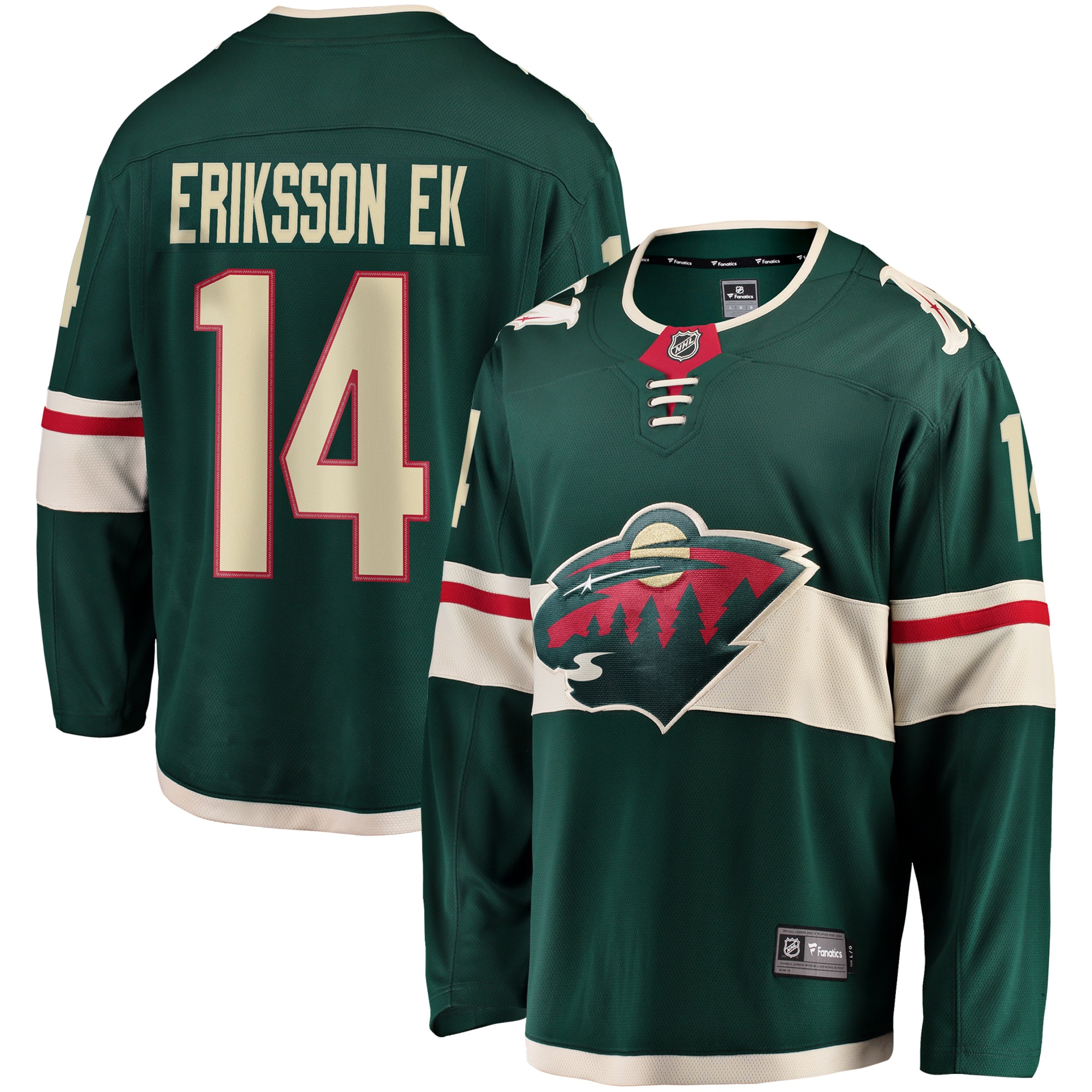 Joel Eriksson Ek Minnesota Wild Fanatics Breakaway Jersey 2025/26