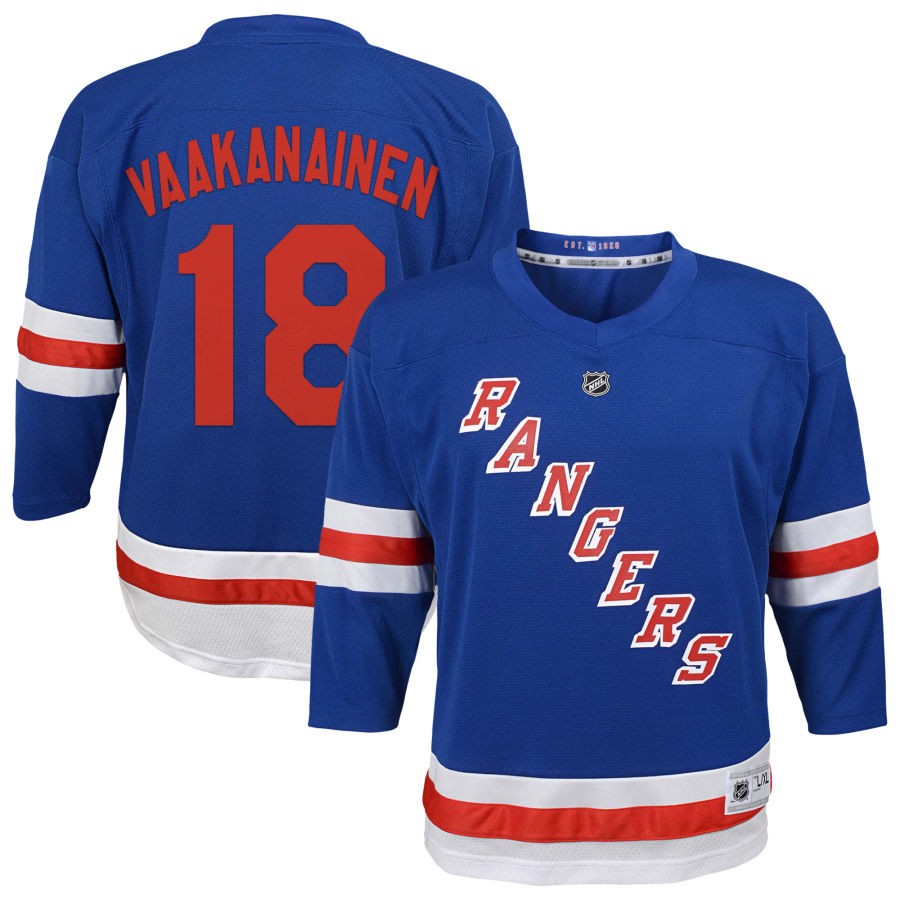 New York Rangers Replica Custom Jersey Blue 2026/27