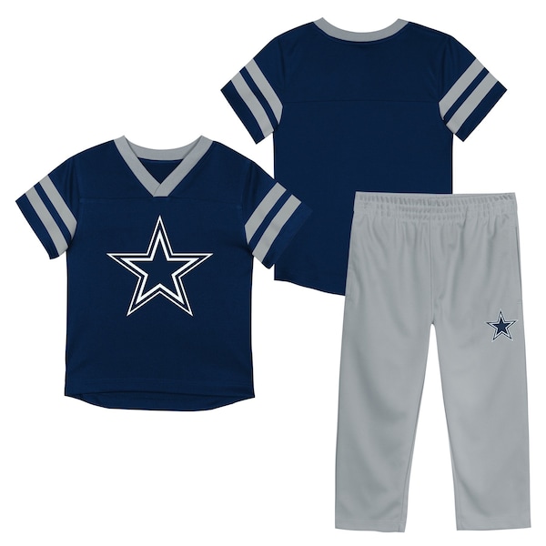 Dallas Cowboys Toddler RED Zone Jersey and Pants SET Navy 2025/26