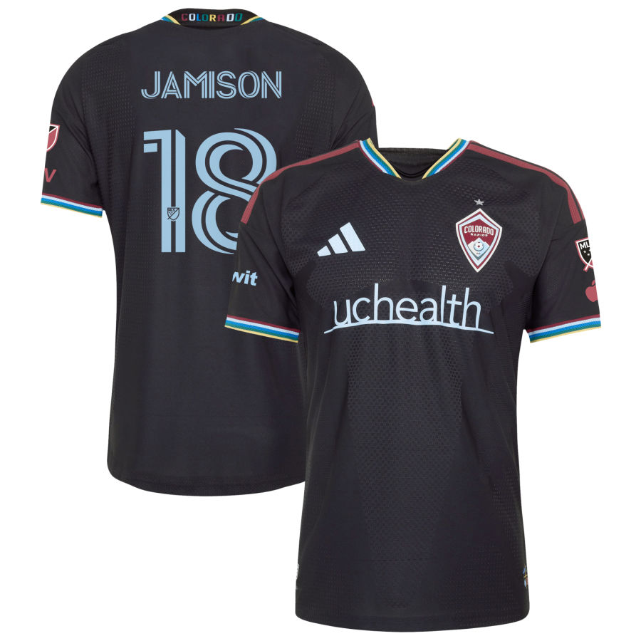 Colorado Rapids Adidas 2026 Colorful Colorado On Field Authentic Patch Custom Jersey 2026