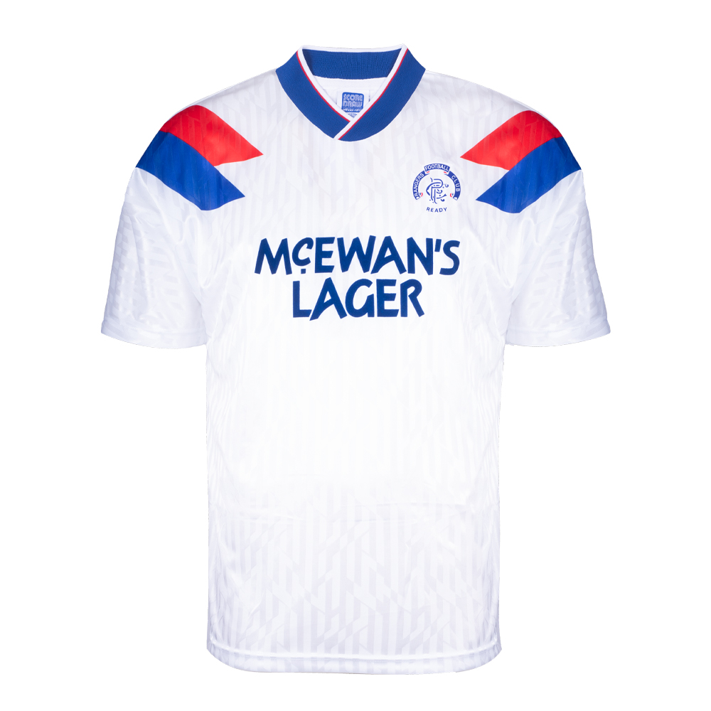 Rangers FC Camiseta visitante 1990
