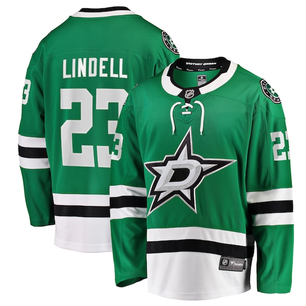 Esa Lindell Dallas Stars Fanatics Breakaway Jersey Kelly 2025/26