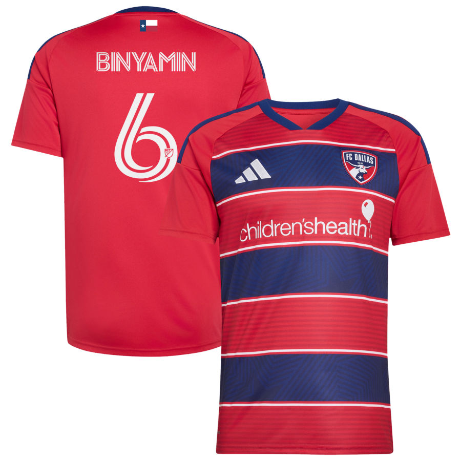 FC Dallas Adidas 2026 DNA KIT Replica Custom Jersey RED 2026