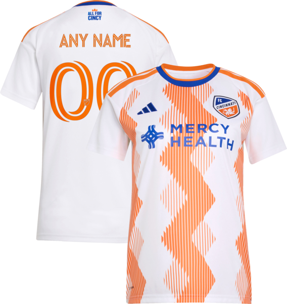Adidas White FC Cincinnati 2026 the Seven Hills KIT Replica Custom Jersey 2026