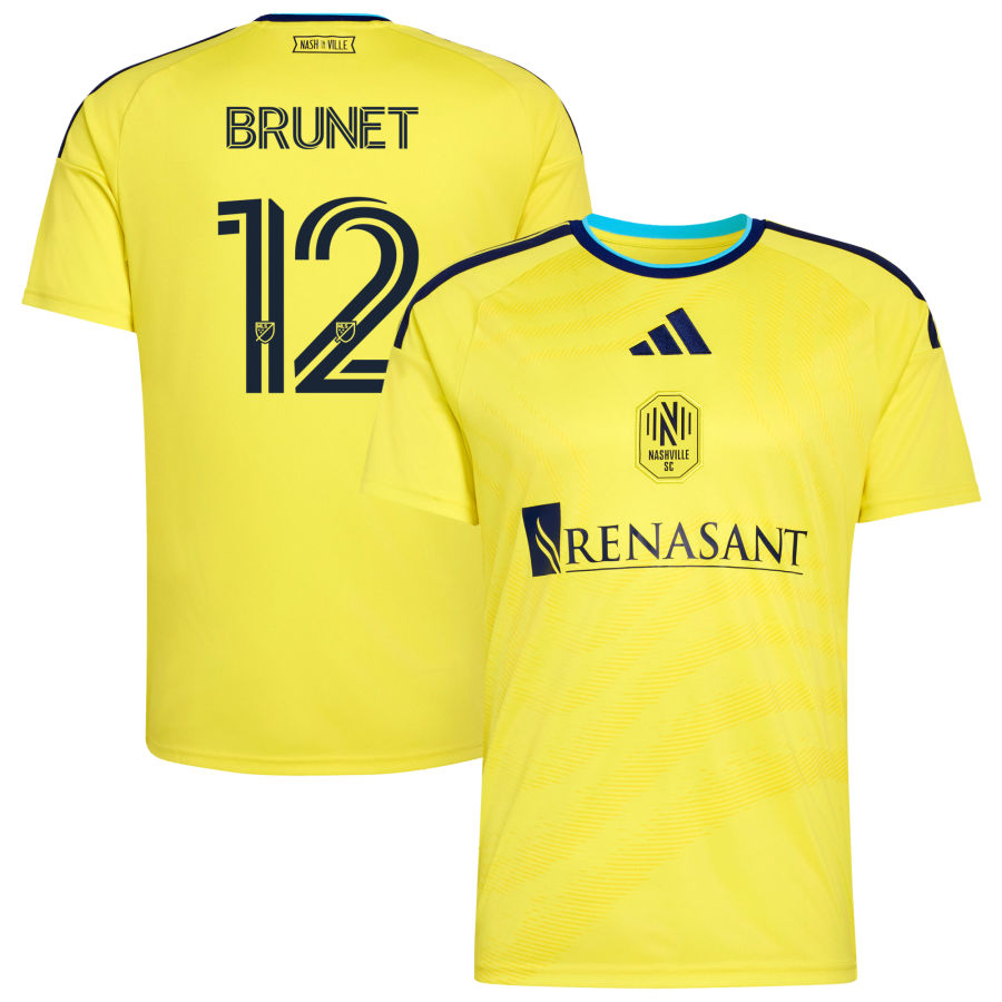Nashville SC Adidas 2026 the Reverb Kit Replica Custom Jersey 2026