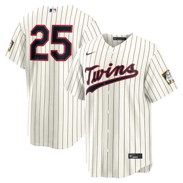 Byron Buxton Minnesota Twins Nike 2026 Field of Dreams Stadium Jersey 2026