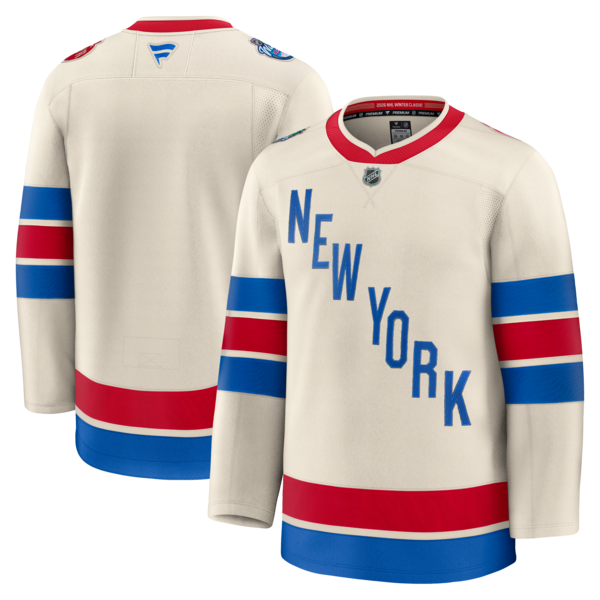 New York Rangers Fanatics 2026 NHL Winter Classic Premium Jersey 2026