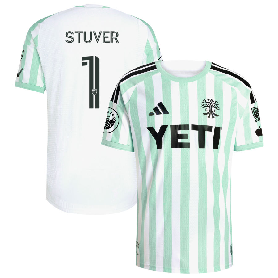 Austin FC Adidas 2026 the Rooted Kit On Field Authentic Patch Custom Jersey 2026