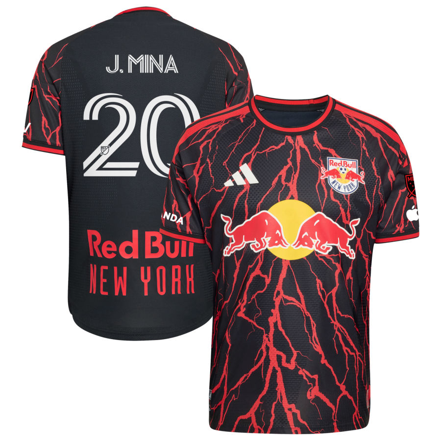 New York Red Bulls Adidas 2026 the Rooted Kit On Field Authentic Patch Custom Jersey 2026