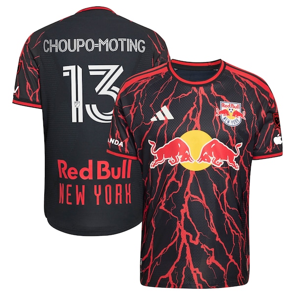 Eric Maxim Choupo Moting New York Red Bulls Adidas 2026 the Rooted Kit On Field Authentic Patch Jersey 2026