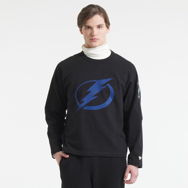 Tampa Bay Lightning Todd Snyder BY Fanatics Heavyweight Football Jersey Black 2025/26