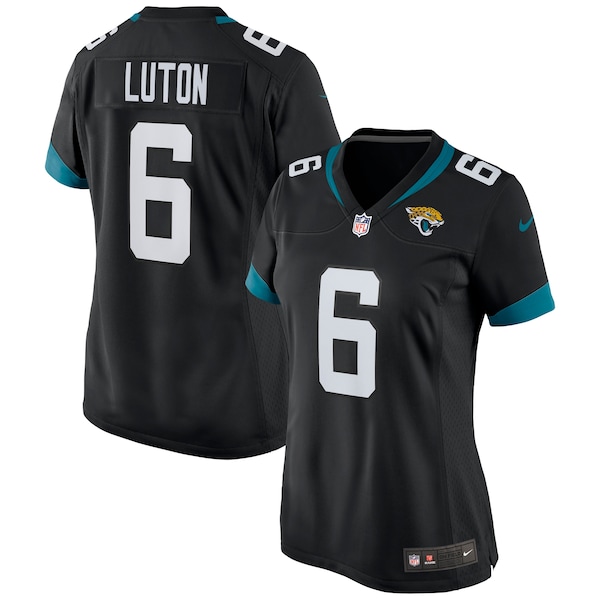 Jake Luton Jacksonville Jaguars Nike Game Jersey Black 2026/27