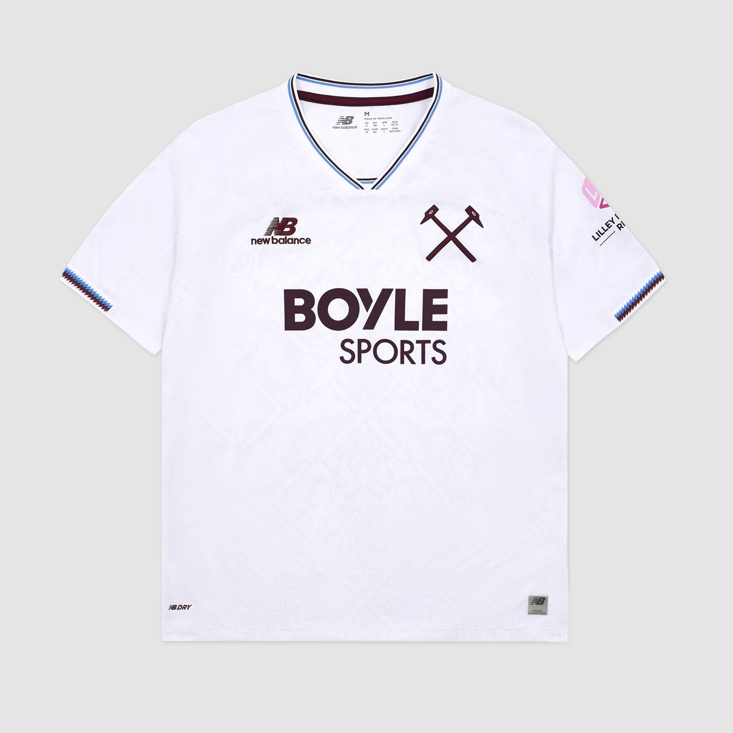 West Ham United Auswärtstrikot 2026/27