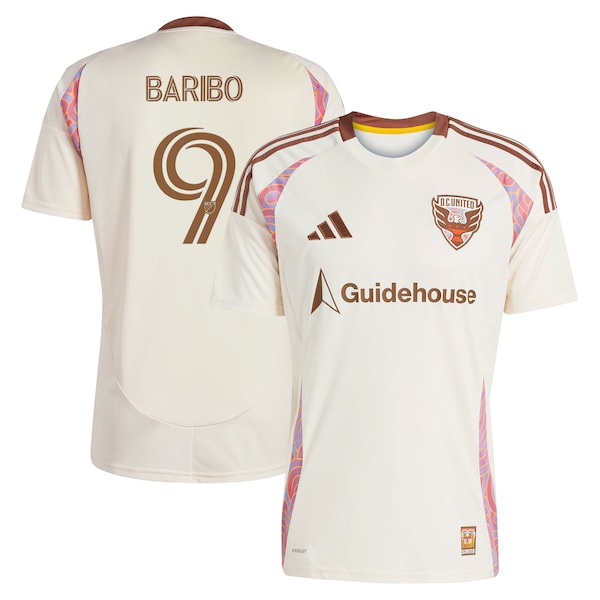 D.C. United Mens Adidas Tai Baribo Natural DC 2025