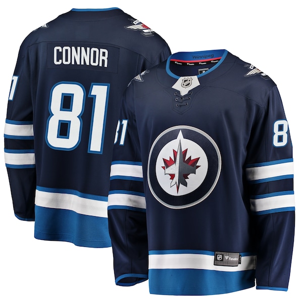 Kyle Connor Winnipeg Jets Fanatics Breakaway Jersey Navy 2026/27