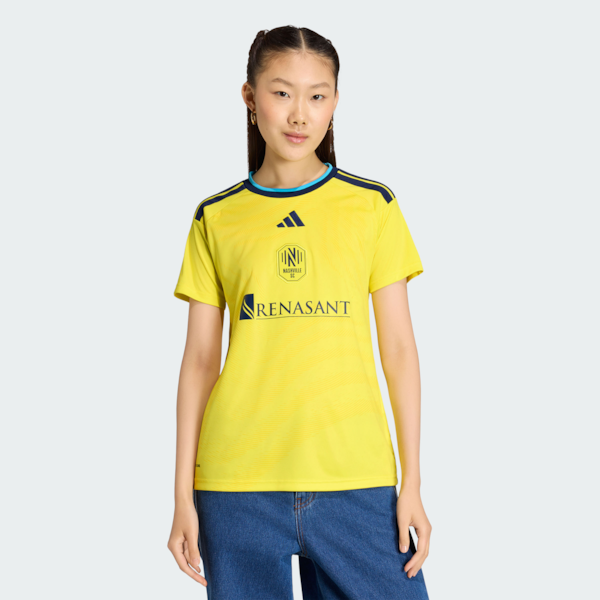 Adidas Yellow Nashville SC 2026 the Reverb Kit Replica Jersey 2026