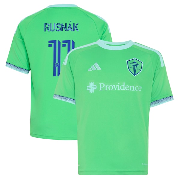 Albert Rusnak Seattle Sounders FC Adidas the Evergreen State Kit Replica Jersey Rave 2026/27