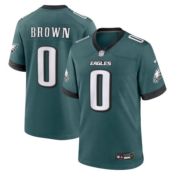 Marquise Brown Philadelphia Eagles Nike Team Game Jersey Midnight Green 2025/26