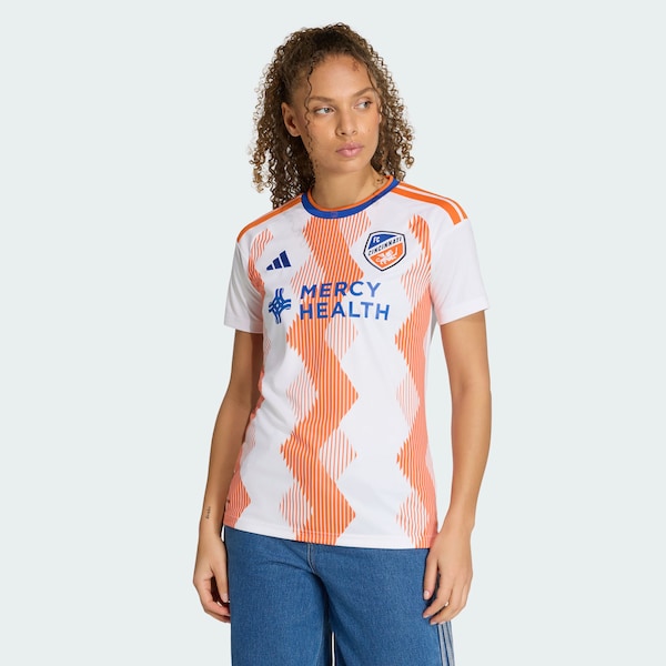Adidas White FC Cincinnati 2026 the Seven Hills Kit Replica Jersey 2026