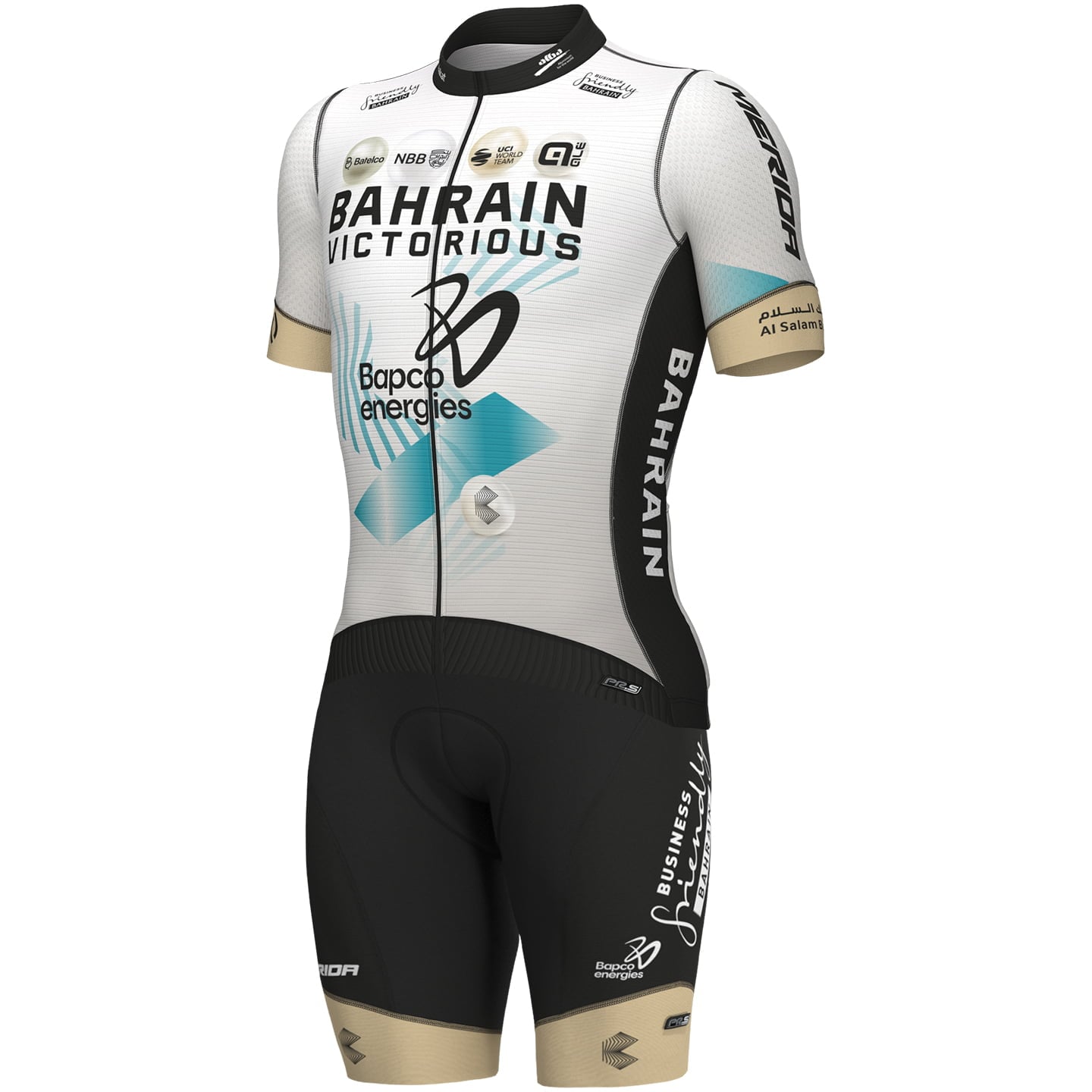 Team Bahrain Victorious Set (Trikot + Hose) 2023