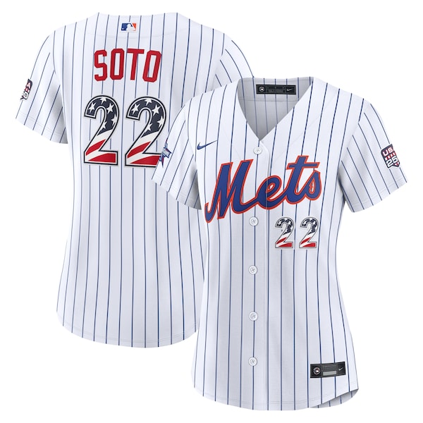 2026 ALL Star Edition Stars Stripes NEW York Mets Juan Soto Nike White Stadium Jersey 2026