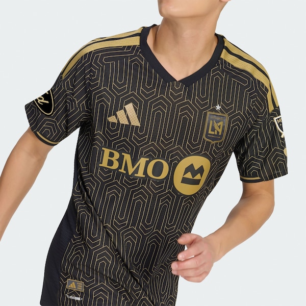 Los Angeles FC Lafc Adidas 2026 Primary Kit On Field Authentic Patch Jersey 2026