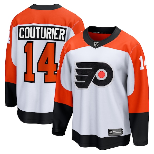 Philadelphia Flyers Fanatics Replica Away Jersey White Sean Couturier 2025/26