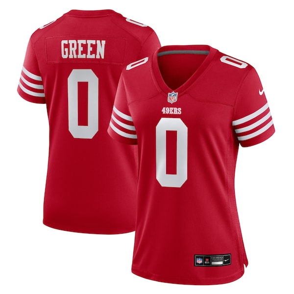 Renardo Green SAN Francisco 49ers Nike Team Game Jersey Scarlet 2026/27