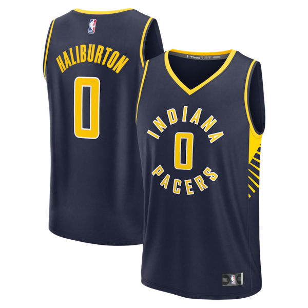 Tyrese Haliburton Indiana Pacers Fanatics Fast Break Replica Player Jersey 2026/27