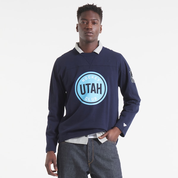 Utah Mammoth Todd Snyder BY Fanatics Heavyweight Football Jersey Navy 2025/26