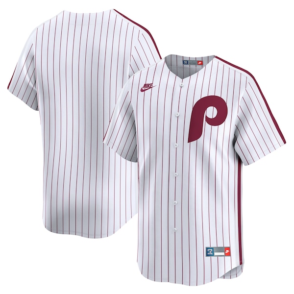 Philadelphia Phillies Nike Cooperstown Collection Limited Jersey White 2025/26