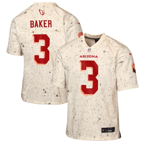 Arizona Cardinals Youth Nike Budda Baker Natural Arizona 2025