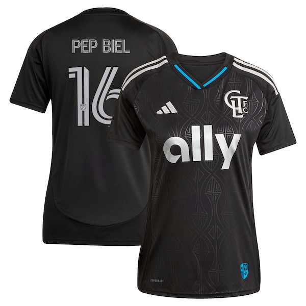 Charlotte FC Womens Adidas PEP Biel Black Charlotte 2025
