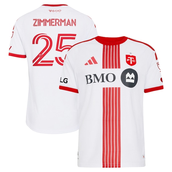 Richie Laryea Toronto FC Adidas 2026 Winter Kit On Field Authentic Patch Jersey 2026